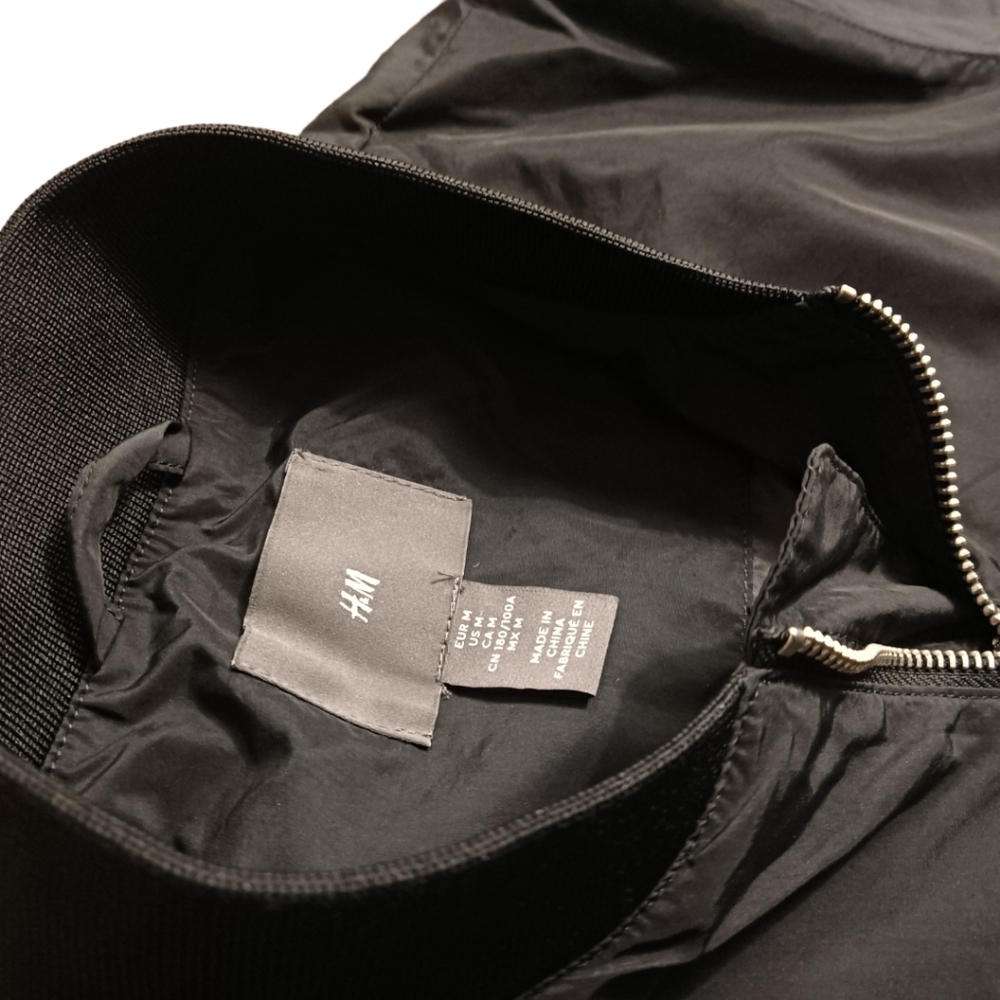 Men's H&M Zip Up Bomber Jacket - NWOT - Medium